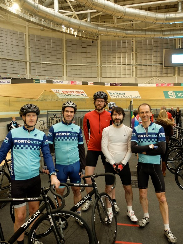 At the Chris Hoy velodrome, 22 March 2014