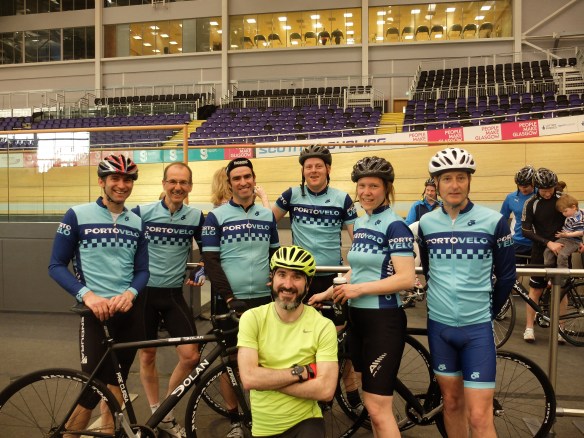 At the velodrome, May 2014
