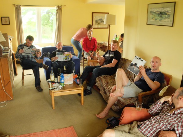 Weekender 2014 - relaxing after the ride