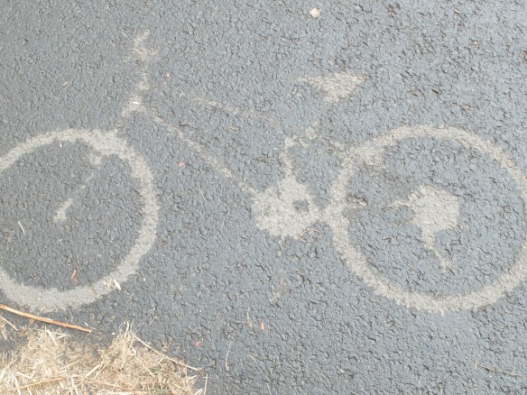 Family ride, September 2015 - rain shadow on the Esk path