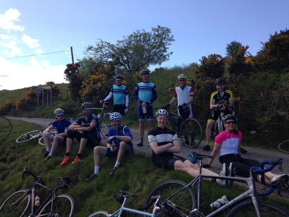 2015 Weekender - waiting at a junction, a few miles from Oban