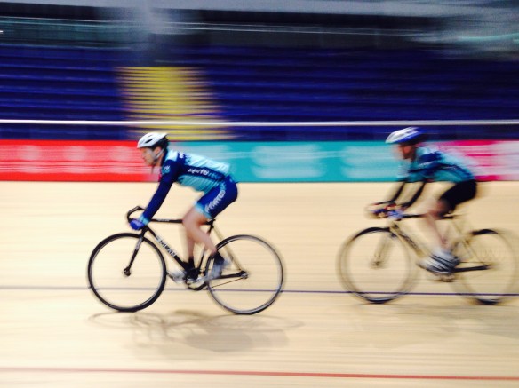 Going so fast, we're blurred!