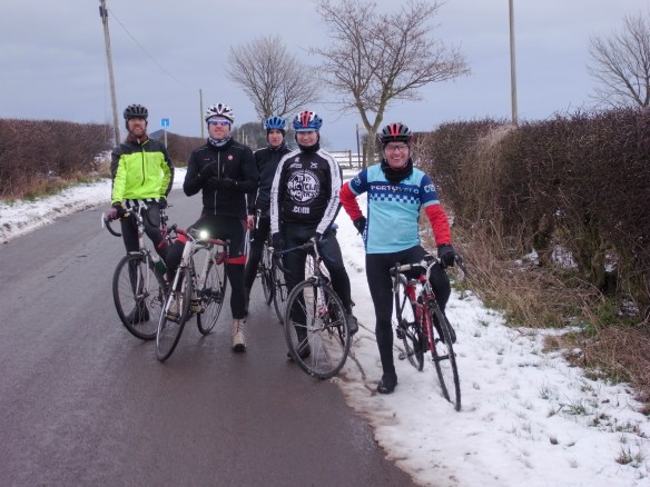 Sunday ride, 20 January 2013, Pencaitland-Haddington road