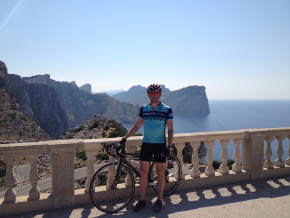 Ok, not taken on a Sunday ride - Porto-velo colours on show in Mallorca, July 2013